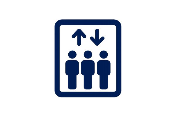 Výtah v části hotelu